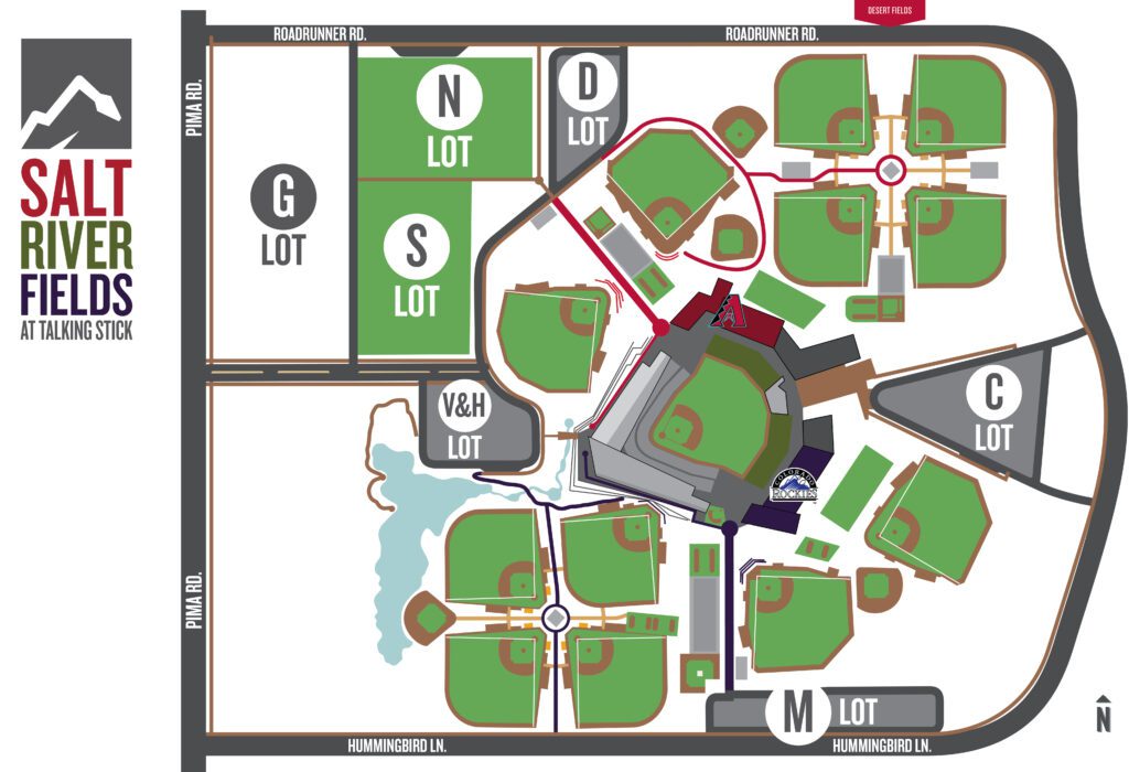 Parking & Directions | ADA Parking by Salt River Fields