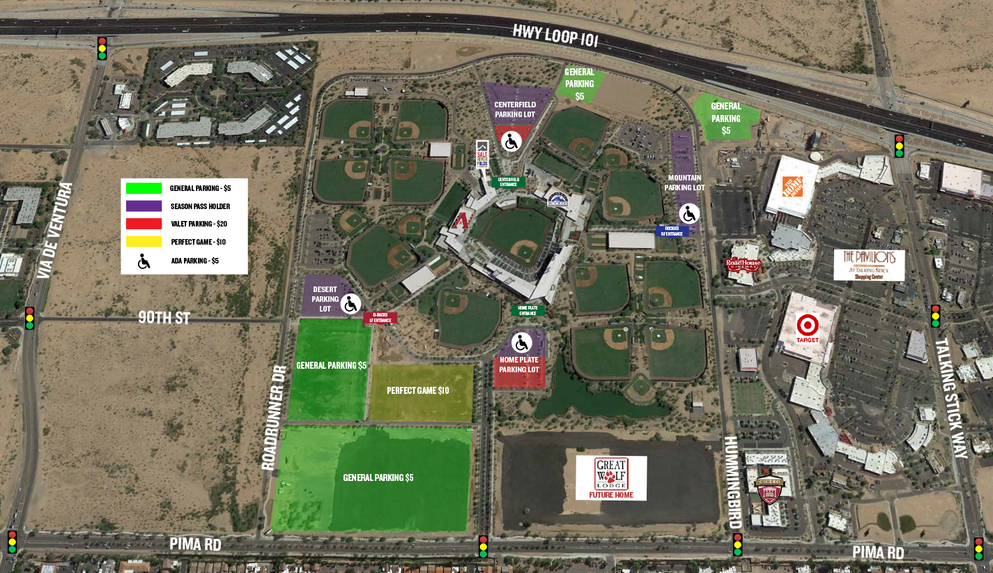 Parking Information Salt River Fields
