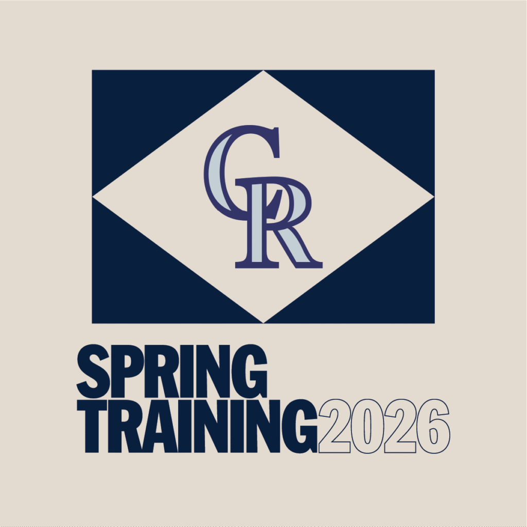 Spring Training 2026 logo with initials.