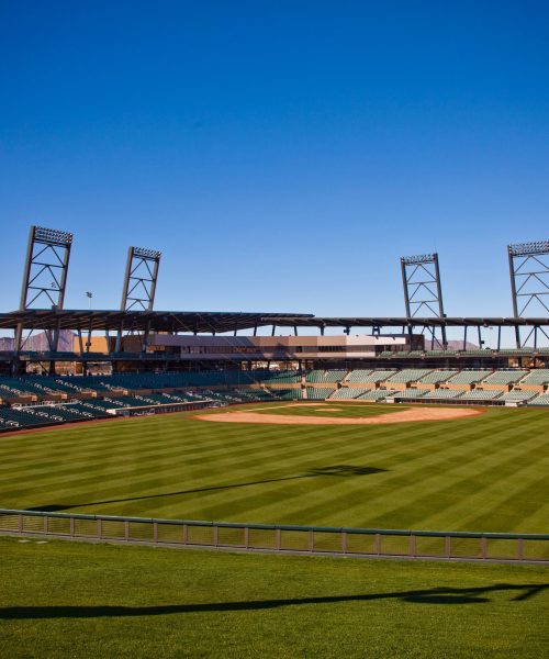 Ribbon Cutting cermony at Salt River Fields in Scottsdale, Arizona on February 11, 2011.  (Photo by Jordan Megenhardt/Arizona Diamondbacks)